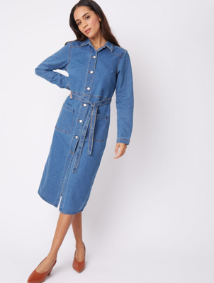 asda denim dress