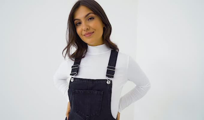 asda girls denim dress