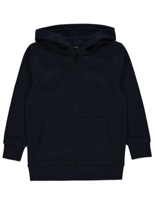 navy zip up hoodie