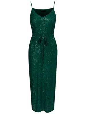 asda green dress