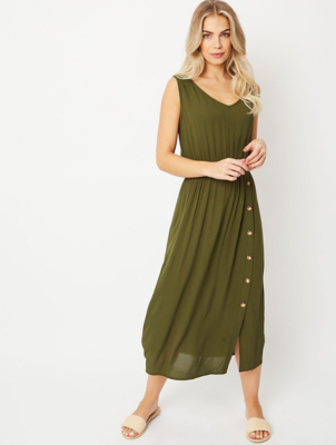 asda green dress