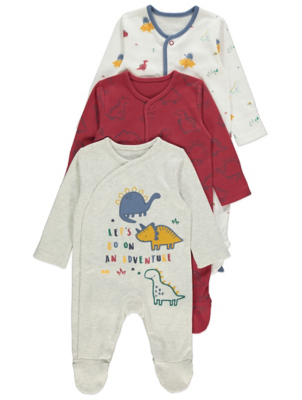 asda baby sleepsuits