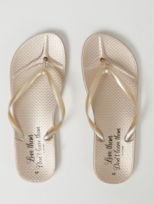 asda bridesmaid flip flops