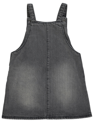 denim pinafore dress asda