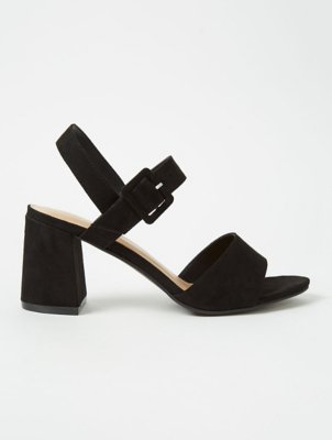 black sandals asda