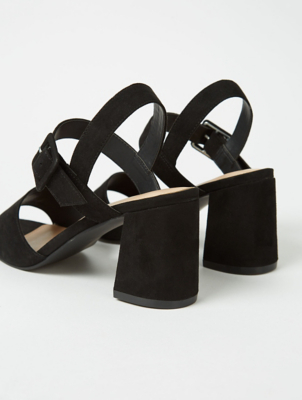 black sandals asda