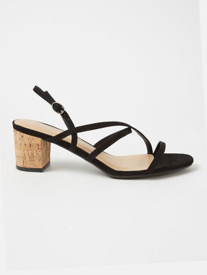 black sandals asda
