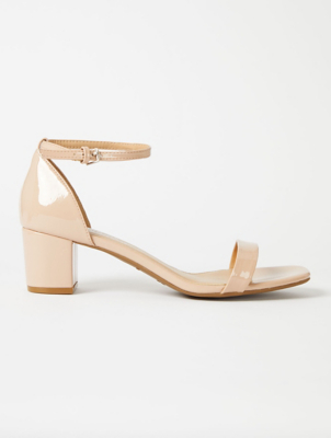 asda white sandals