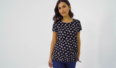 bubble hem tshirts