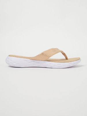 asda george gold sandals