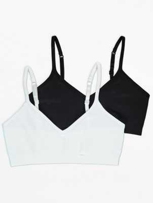 asda crop top bra