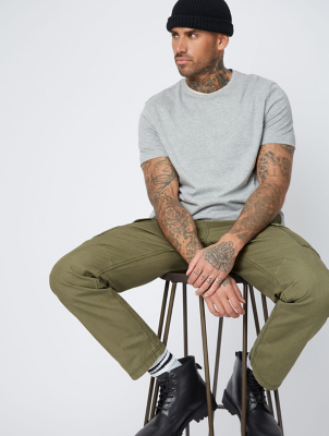 mens cargo trousers asda