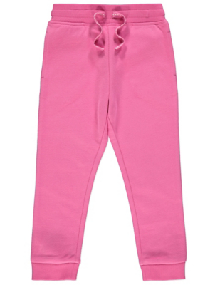 bright pink joggers