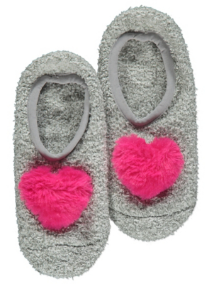 pom pom slippers asda