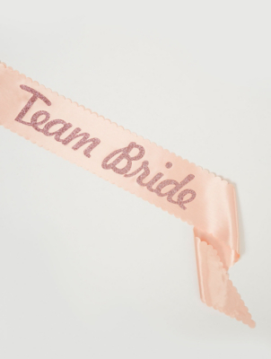 team bride sashes