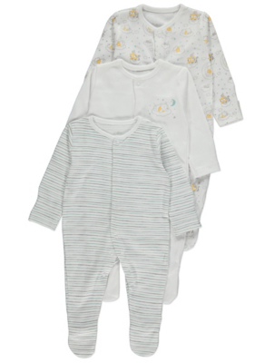 winnie the pooh sleepsuits