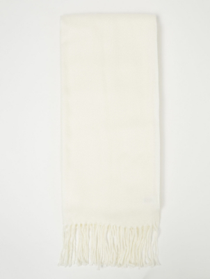 cream blanket scarf