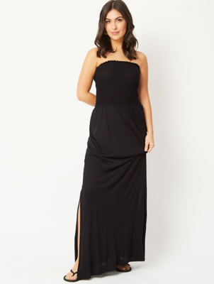 strapless cover up dress