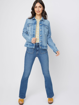 womens denim jacket asda