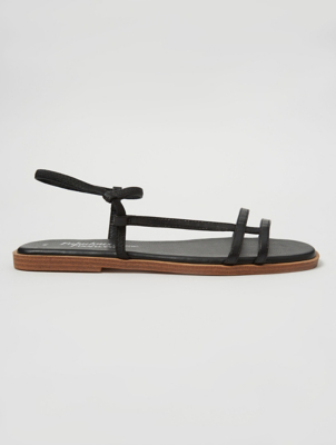 black sandals asda