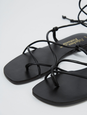 black sandals asda