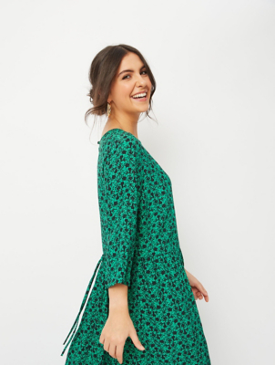 asda green dress