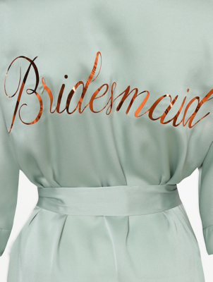 bridesmaid robes asda