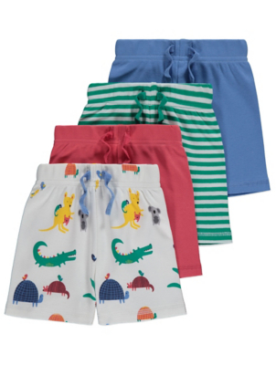 Jersey Shorts 4 Pack | Baby | George at 