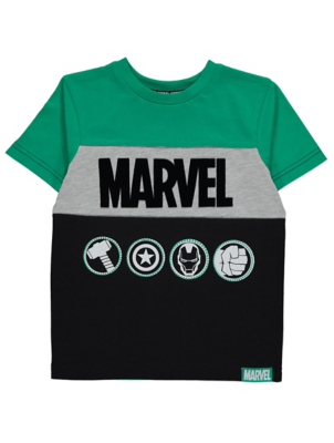 captain marvel t shirt asda