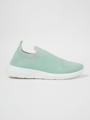 mint green trainers