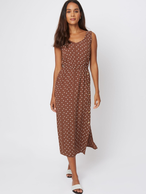 asda polka dot dress