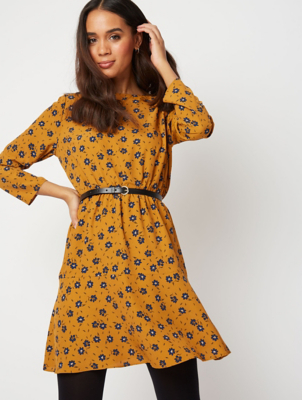 asda orange dress