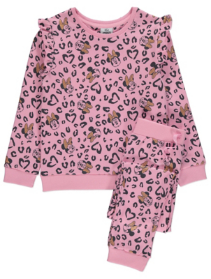 minnie mouse leopard print outfit