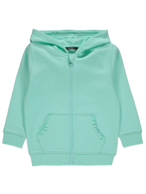 mint zip up hoodie