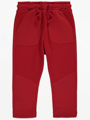 red joggers boys
