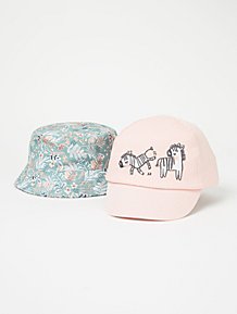 Girls Hats Caps Girls Sun Hats George At Asda - pastel top hat roblox