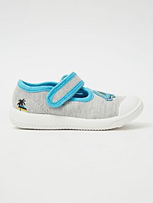 INFANTS BOYS GIRLS BLUE PAW PATROL CANVAS PUMPS TRAINERS SIZES 5,6,7,8,9,10