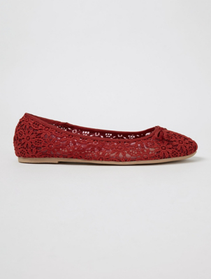 asda red shoes
