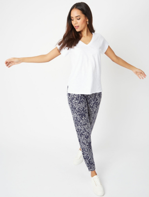 women's leopard joggers