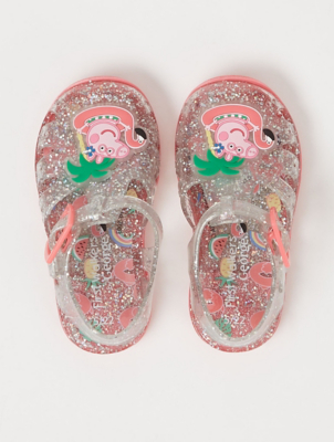 peppa pig jelly shoes asda