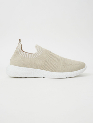 ladies laceless trainers