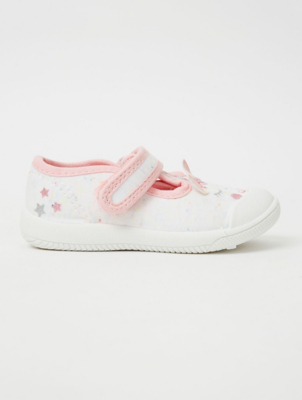 white t bar baby shoes