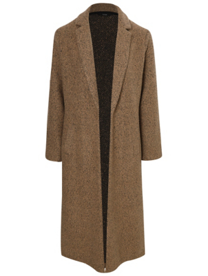 boucle coat asda