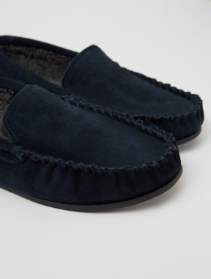 moccasin slippers asda