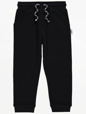 childrens black jogging bottoms