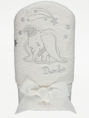 Disney Dumbo White Hooded Towel