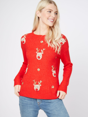 sparkly christmas jumper dress