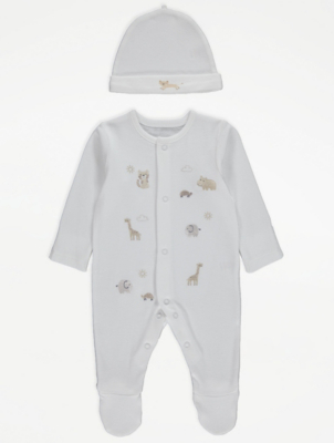 newborn unisex sleepsuits