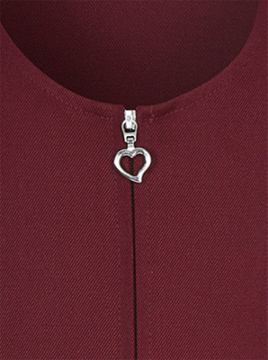 asda burgundy pinafore