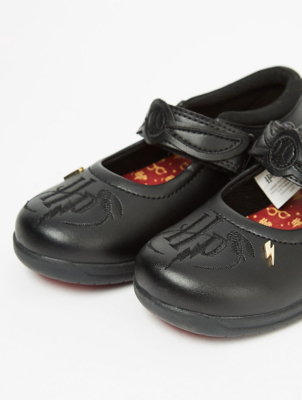 asda girls black shoes